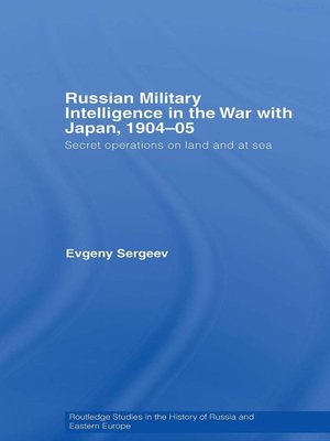 cover image of Russian Military Intelligence in the War with Japan, 1904-05